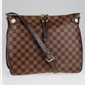 LOUIS VUITTON Damier Ebene Duomo Messenger